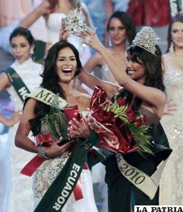 Olga Alva ganó el concurso de Miss Tierra