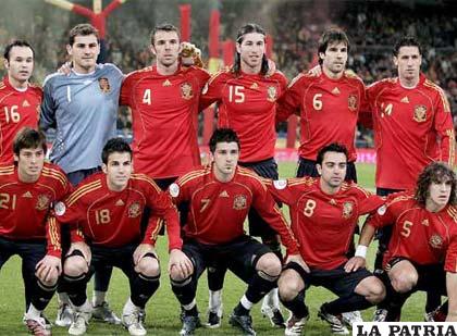 La selección de España defenderá el título