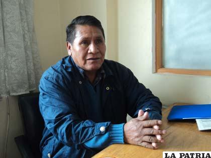 José Corani, dirigente de la Federación de Choferes “San Cristóbal”