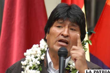 El presidente Morales llamó mentirosos a dirigentes cívicos y éstos restaron importancia a sus declaraciones