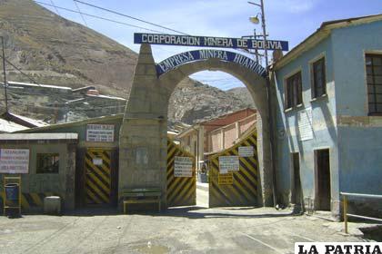 Comibol invertirá en la construcción de un Ingenio en Huanuni