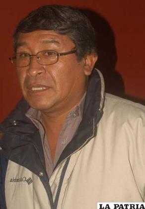 Jacinto Quispaya Sánchez, presidente de la Asociación de Conjuntos del Folklore