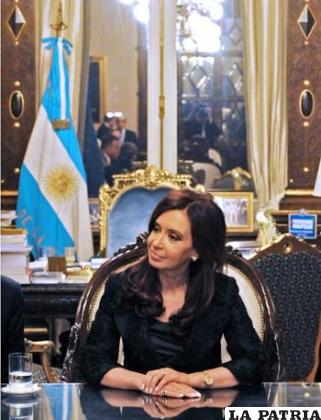 Cristina Fernández asumirá su segundo mandato (Foto archivo)