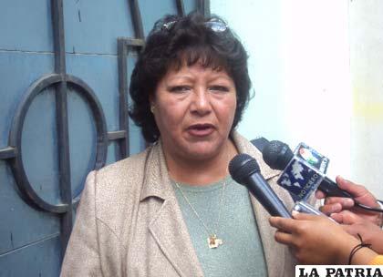 Sonia Saavedra, sostiene que la solución del conflicto limítrofe con Potosí es potestad del Gobierno