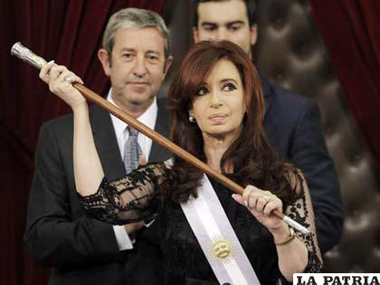 Cristina Fernández inició su segundo mandato en Argentina