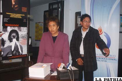 Representación de la Defensoría del Pueblo en Oruro hizo conocer su informe