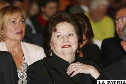 Lucía Hiriart, viuda de Augusto Pinochet