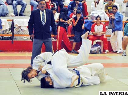 Santa Cruz, demostró un buen nivel técnico en el nacional de judo