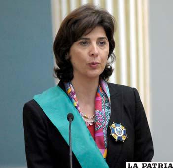 Canciller de Colombia, María Ángela Holguín, advierte riesgo de ingreso de cárteles del narcotráfico desde su país a Bolivia