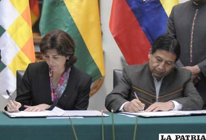 Bolivia y Colombia anunciaron trabajar en el corredor eléctrico andino