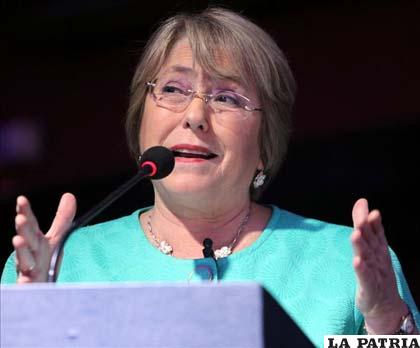 Directora ejecutiva de ONU-Mujeres, la ex presidenta chilena Michelle Bachelet