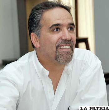 Mauricio Méndez, presidente de la Liga
