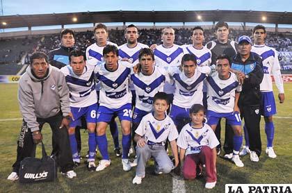 Jugadores de San José en el partido que jugaron en Sucre