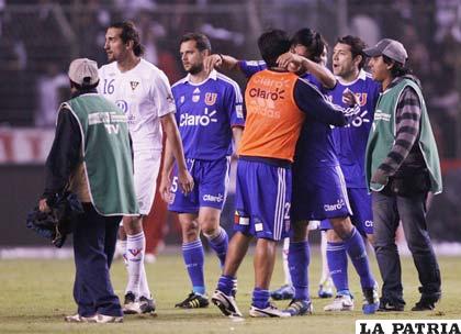 Universidad de Chile y Liga, disputan esta noche el partido de vuelta de la final de la Copa Sudamericana