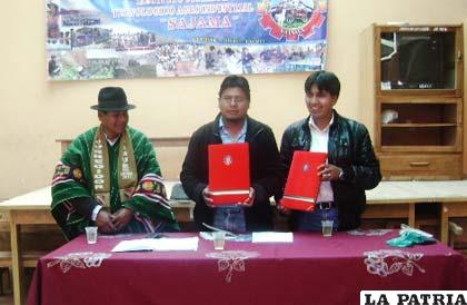 Autoridades de Unibol e ISTA firmaron convenio para beneficio de estudiantes