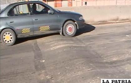 No existe señalización en la Avenida de Circunvalación