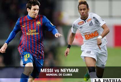 Messi y Neymar se verán las caras el domingo en la final del mundial de clubes
