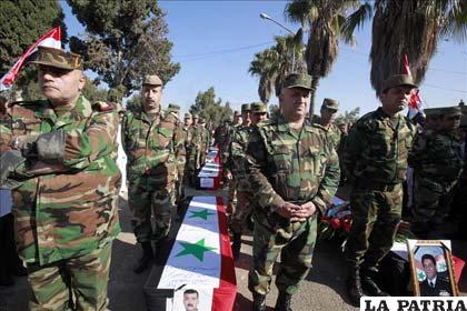 27 miembros del Ejército y las fuerzas de seguridad murieron a manos de desertores en Siria