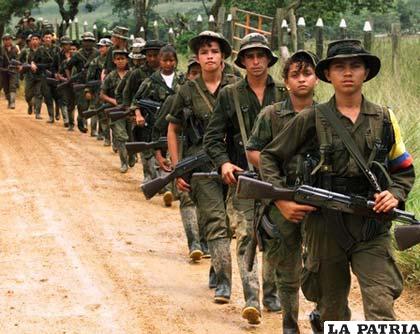 Miembros de las FARC 