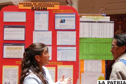 Técnicos de Fortalecimiento Municipal exponen sus logros metas de la gestión 2011