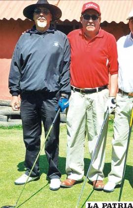 Mallea, Beltrán, Mendoza y Villamonte golfistas que intervinieron en el Abierto del Valle