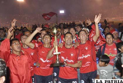 Wilstermann es el actual campeón de la Copa AeroSur