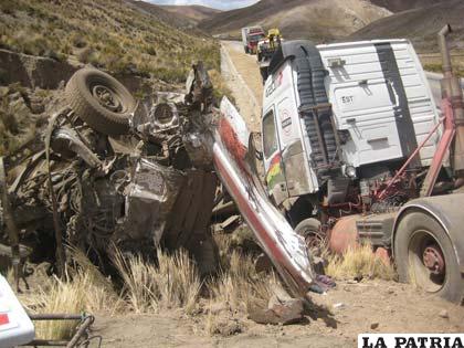 Accidente sin muertos el 13 de septiembre