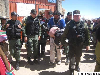 El 23 de agosto un sujeto se salvó de ser linchado en Amachuma Catuyo