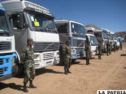 Los militares y el resultado de su trabajo en las fronteras