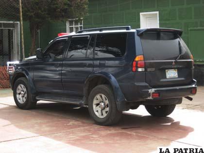 Vehículo secuestrado al cabecilla de la banda del robo de los cheques