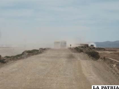 Carretera Oruro-Pisiga no está en buen estado