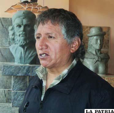 Ejecutivo de la COD de Oruro, Jaime Solares Quintanilla