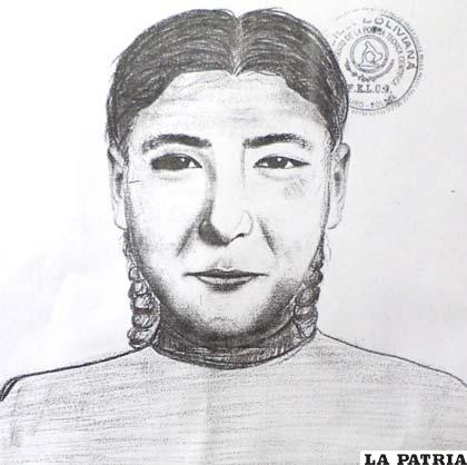 Retrato hablado de la mujer de pollera que hizo el robo