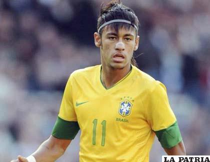 Neymar, jugador brasileño