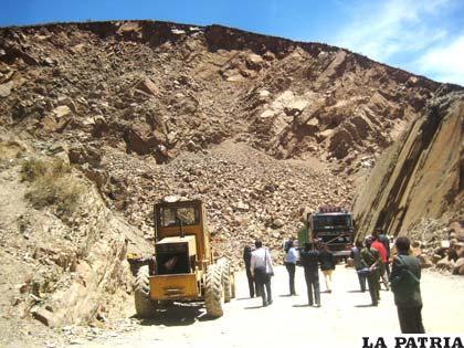 El cerro de La Víbora es afectado por trabajo en canteras