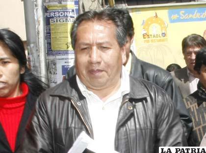 Santos Ramírez dice que podría “desenmascarar” a Suxo (Archivo)