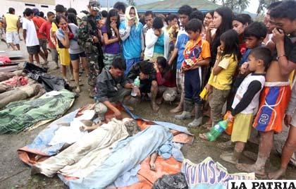 Aumenta número de muertos en Filipinas