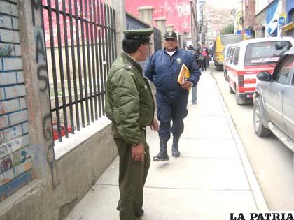 La acera Sur de la calle Ayacucho estuvo expedita tras el operativo
