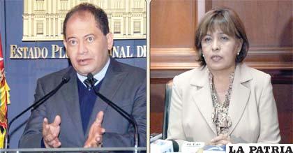 Los ministros Carlos Romero y Nardi Suxo serán citados para declarar sobre la red de extorsión