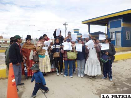 Vecinos de Nueva Esperanza temen ser agredidos nuevamente