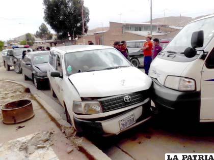 Así quedaron los motorizados