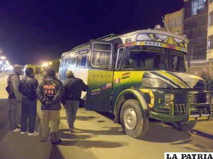 El motorizado también fue secuestrado