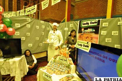 Uno de los stands ganadores, Lady Carla