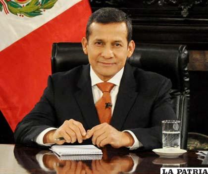 Presidente de la República del Perú, Ollanta Humala