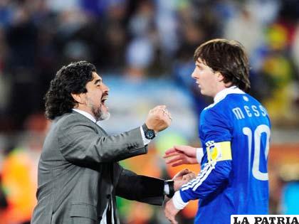 Según Sabella la comparación Messi - Maradona es irreal