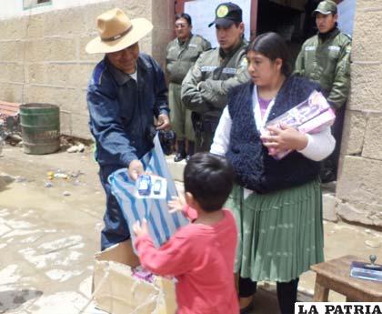 Internos del penal de “San Pedro”, entregaron más de 200 juguetes