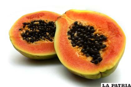 La papaya alivia los síntomas característicos del estreñimiento