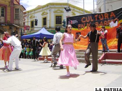 Jóvenes se expresan a través del programa “Cultura en Mi Barrio”