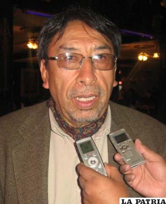 Presidente de Comibol, Edgar Pinto