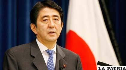 Próximo primer ministro de Japón, Shinzo Abe